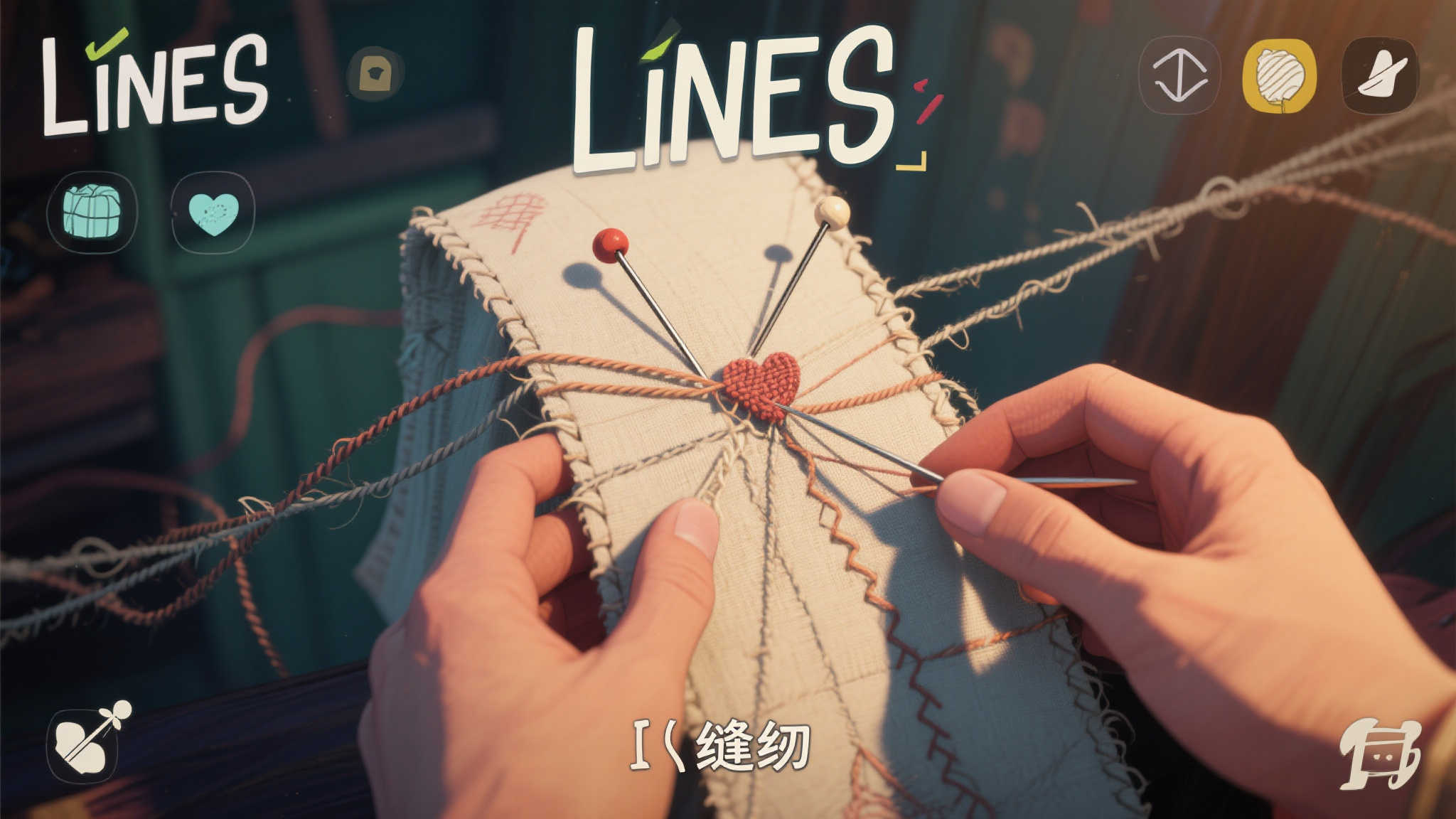 创意冒险游戏《LiNeS》:以“缝纫”艺术解开旅途中的重重谜团 《LiNeS》之所以能在众多冒险游戏中脱