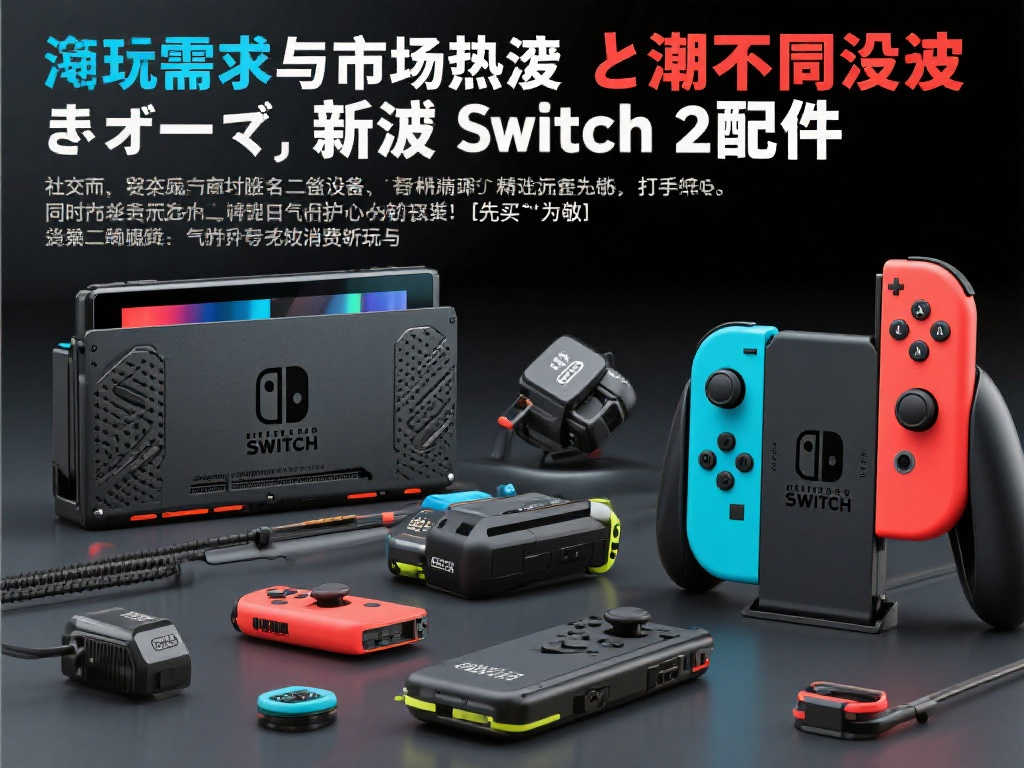 Switch 2未上市，周边配件抢先登场！种类超十种令人期待