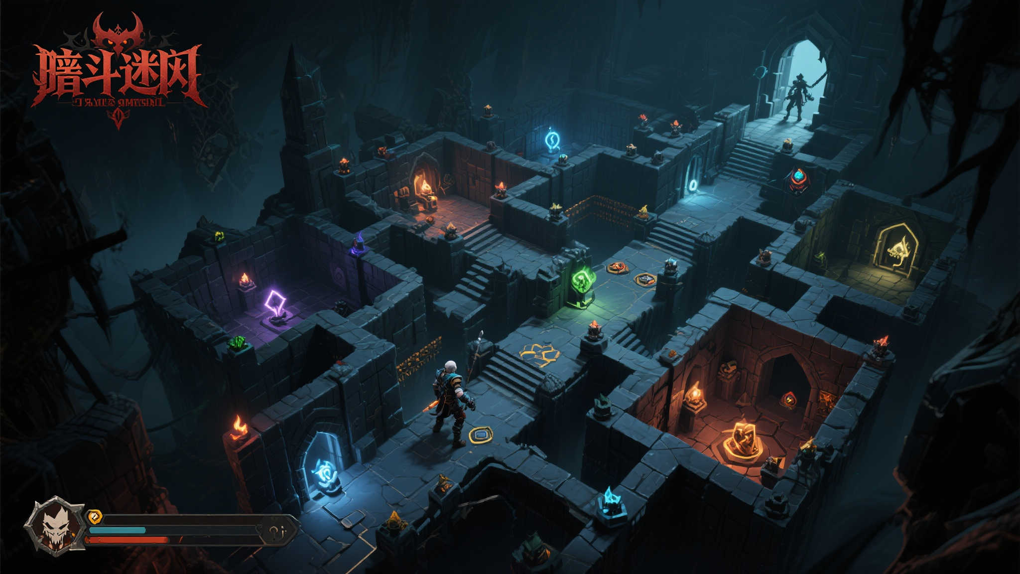 从经典到创新:《暗斗迷宫》如何演变为类银河恶魔城风格的黑暗游戏 为何转向类银河恶魔城模式
面对玩家的需